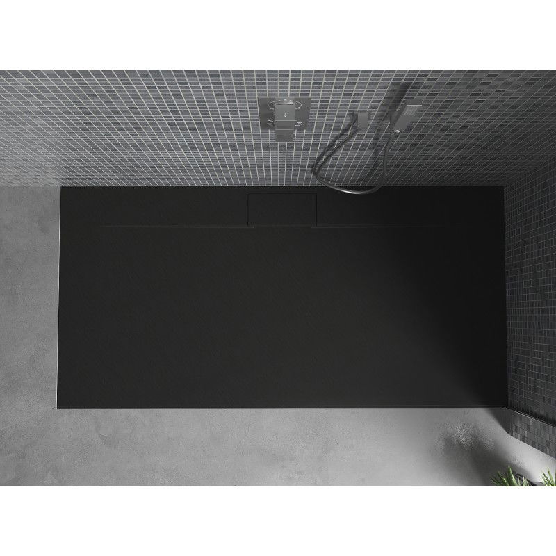 Mexen Egon rectangular shower tray SMC 170 x 90 cm, black - 4R709017