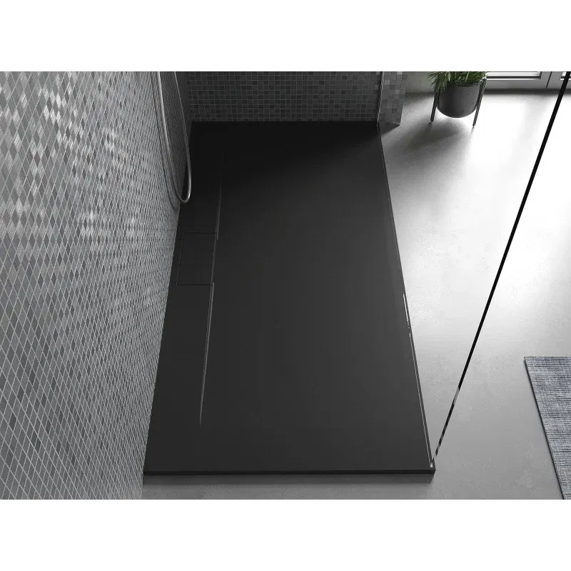 Mexen Egon rectangular shower tray SMC 200 x 90 cm, black - 4R709020