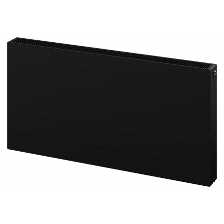 Mexen Line CCL22 panel radiator 500 x 900 mm, central bottom connection, 1228 W, black - W6C22L-050-090-70