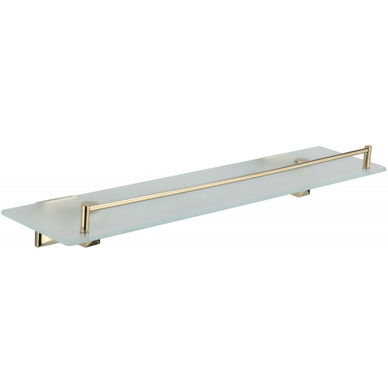 Mexen Dalia hanging glass shelf, Gold - 7017337-50
