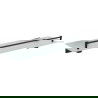 Mexen Dalia hanging glass shelf, Black - 7017337-70