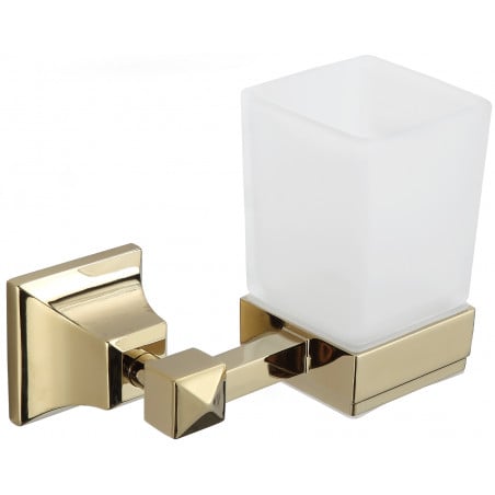 Mexen Dalia toothbrush holder, gold - 7017338-50