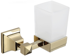 Mexen Dalia toothbrush cup, Gold - 7017338-50