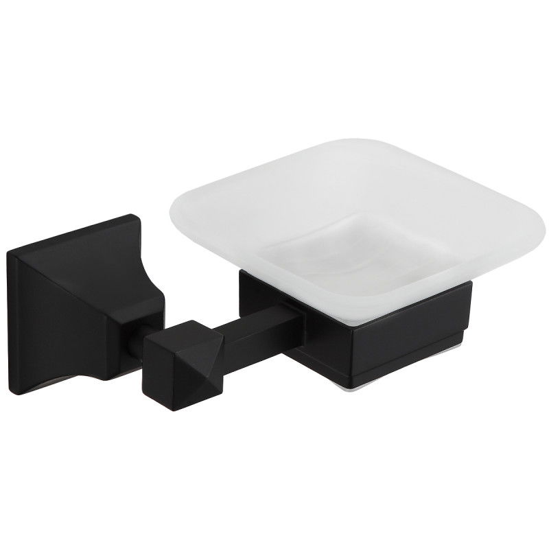 Mexen Dalia soap dish, Black - 7017339-70