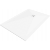 Mexen Stone+ composite rectangular shower tray 110 x 70 cm, white, white cover - 44107011-W