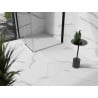 Mexen Stone+ composite shower tray square 80 x 80 cm, white, white cover - 44108080-W