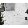 Mexen Stone+ rectangular composite shower tray 130 x 80 cm, white, white cover - 44108013-W