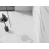 Mexen Stone+ rectangular composite shower tray 200 x 80 cm, white, white cover - 44108020-W