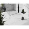 Mexen Stone+ composite square shower tray 90 x 90 cm, white, white cover - 44109090-W