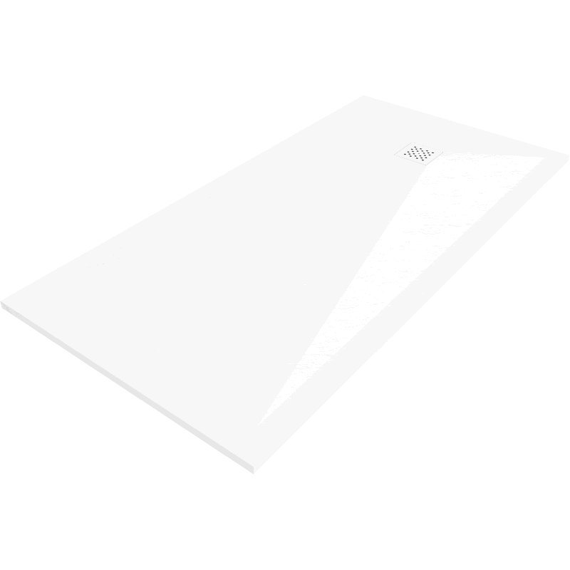 Mexen Stone+ rectangular composite shower tray 200 x 90 cm, white, white cover - 44109020-W