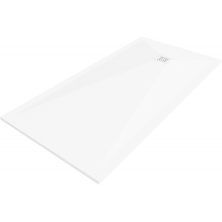Mexen Stone+ Composite Shower Tray Rectangular 200 x 100 cm, White, White Cover - 44101020-W