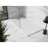 Mexen Stone+ composite rectangular shower tray 180 x 90 cm, white, gold cover - 44109018-G