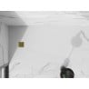 Mexen Stone+ composite rectangular shower tray 180 x 90 cm, white, gold cover - 44109018-G