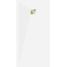 Mexen Stone+ composite rectangular shower tray 180 x 90 cm, white, gold cover - 44109018-G