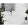 Mexen Stone+ Composite Rectangular Shower Tray 200 x 100 cm, White, Black Cover - 44101020-B