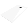 Mexen Stone+ Composite Rectangular Shower Tray 200 x 100 cm, White, Black Cover - 44101020-B