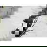 Mexen Stone+ Composite Rectangular Shower Tray 160 x 100 cm, White, Black Grate - 44101016-B