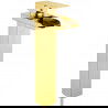 Mexen Hydra high washbasin mixer tap, Gold - 744910-50