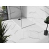 Mexen Stone+ composite rectangular shower tray 100 x 90 cm, white, black cover - 44109010-B