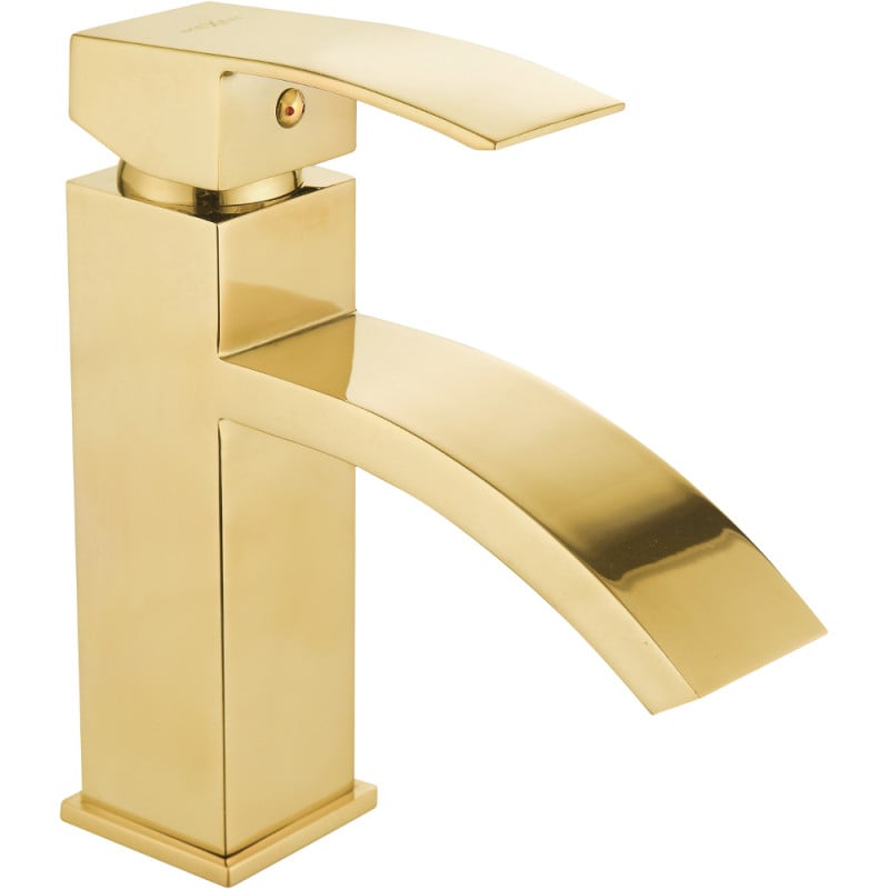 Mexen Libra sink tap, gold - 745100-50
