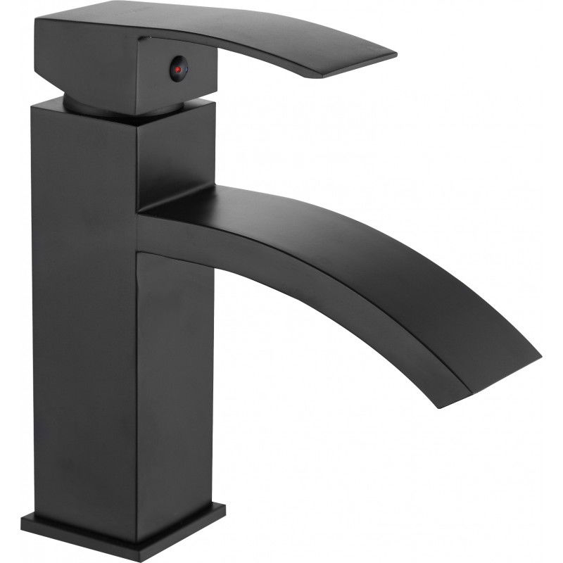 Mexen Libra washbasin mixer tap, Black - 745100-70