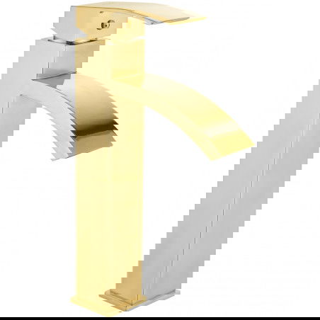 Mexen Libra high washbasin mixer tap, Gold - 745110-50
