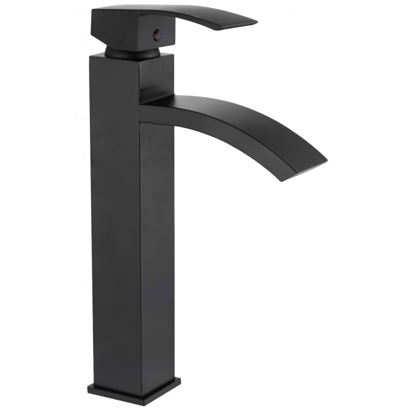 Mexen Libra high washbasin tap, black - 745110-70