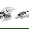Mexen Libra bathtub mixer tap, Chrome - 745130-00
