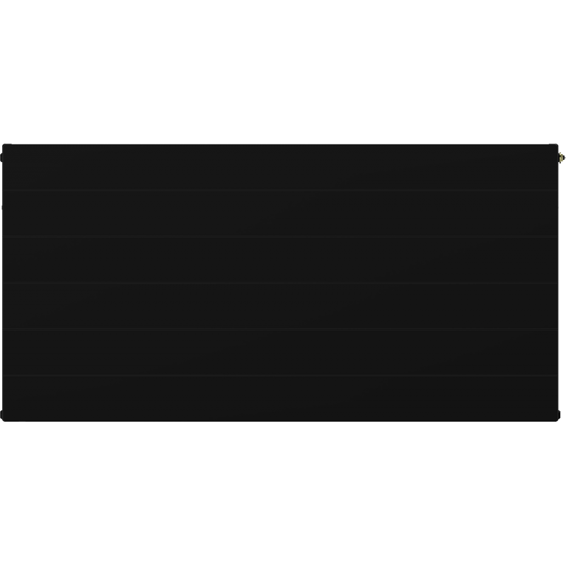 Mexen Line CCL33 panel radiator 300 x 700 mm, centre bottom connection, 868 W, black - W6C33L-030-070-70