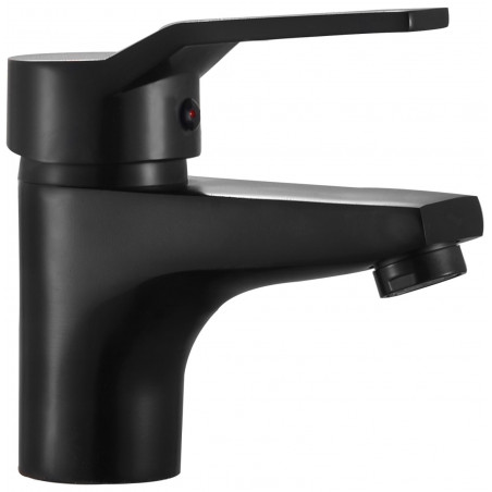 Mexen Caro washbasin faucet, black - 746600-70
