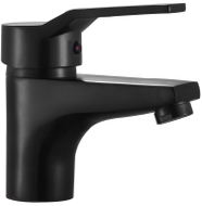 Mexen Caro washbasin faucet, black - 746600-70
