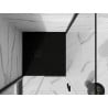 Mexen Stone+ composite square shower tray 90 x 90 cm, black, black cover - 44709090-B