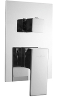 Mexen Uno concealed bath-shower faucet, chrome - 71435-00