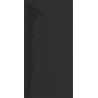 Mexen Stone+ Rectangular Composite Shower Tray 200 x 90 cm, Black, Black Cover - 44709020-B