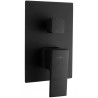 Mexen Uno black built-in bath-shower faucet - 71435-70