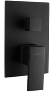 Mexen Uno black built-in bath-shower faucet - 71435-70