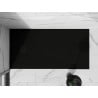 Mexen Stone+ composite rectangular shower tray 180 x 80 cm, black, black cover - 44708018-B