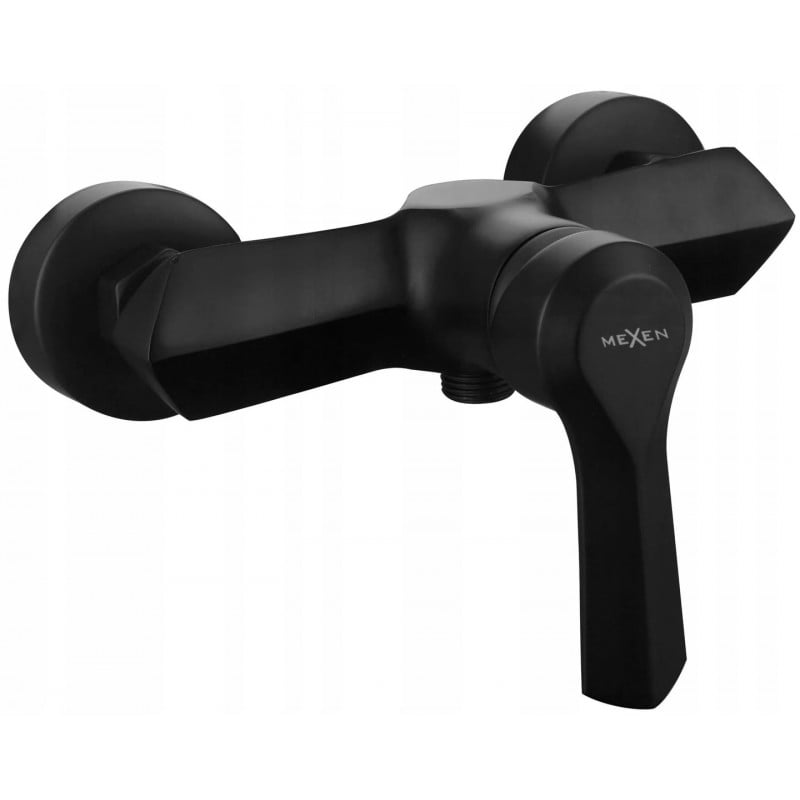 Mexen Sabre Shower mixer tap, Black - 72140-70