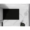 Mexen Stone+ composite rectangular shower tray 110 x 80 cm, black, black cover - 44708011-B