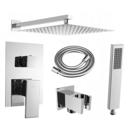 Mexen Uno DR02 concealed shower set, chrome - 71435DR02-00