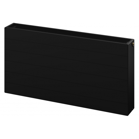 Mexen Line CCL33 panel radiator 400 x 1400 mm, bottom central connection, 2214 W, black - W6C33L-040-140-70