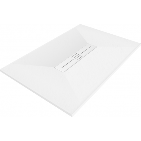 Mexen Toro rectangular shower tray SMC 110 x 70 cm, white, white cover - 43107011-W