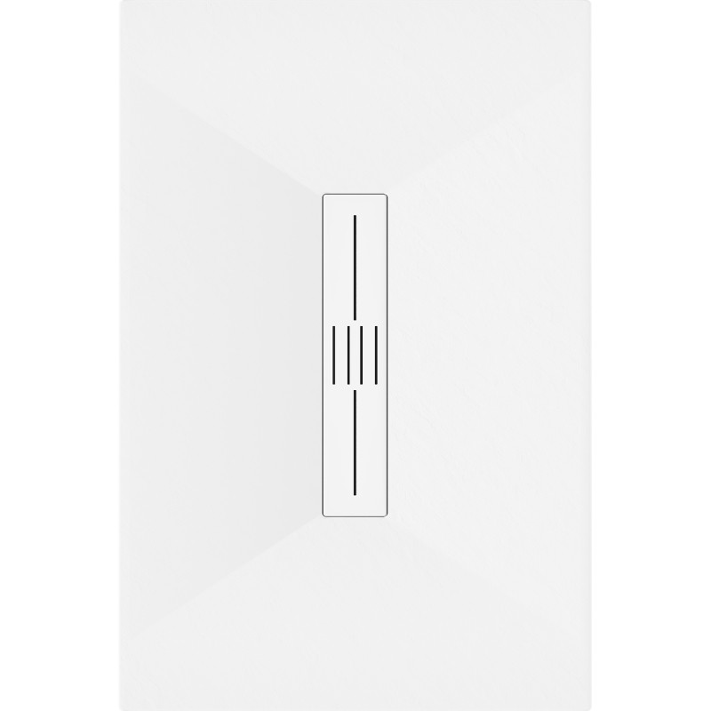 Mexen Toro rectangular SMC shower tray 140 x 70 cm, white, white cover - 43107014-W