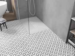 Mexen Toro rectangular shower tray SMC 110 x 80 cm, white, white cover - 43108011-W