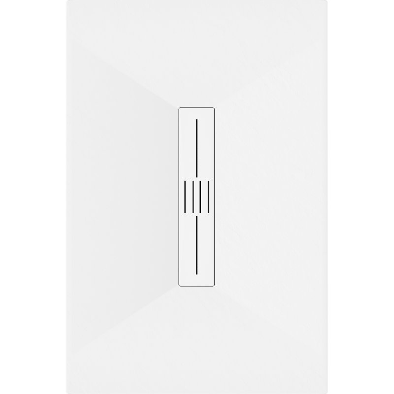 Mexen Toro rectangular shower tray SMC 120 x 80 cm, white, white cover - 43108012-W