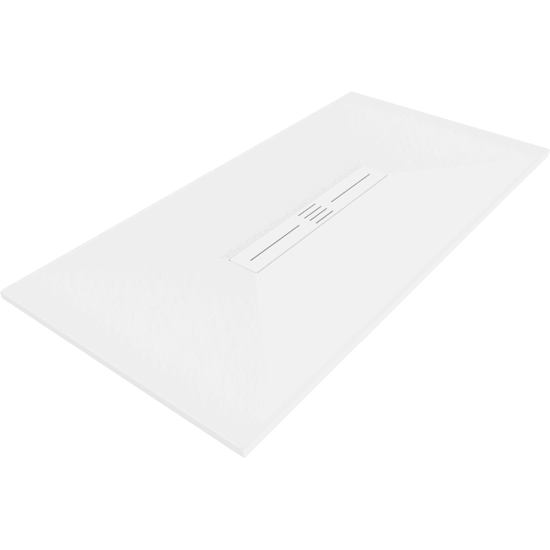 Mexen Toro Rectangular Shower Tray SMC 180 x 70 cm, White, White Cover - 43107018-W