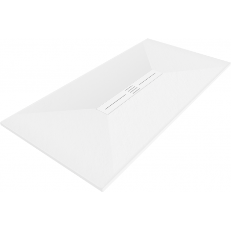 Mexen Toro Rectangular Shower Tray SMC 180 x 70 cm, White, White Cover - 43107018-W