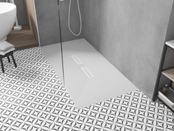 Mexen Toro rectangular SMC shower tray 150 x 80 cm, white, white cover - 43108015-W