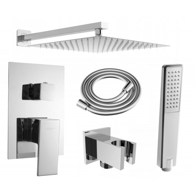 Mexen Uno DR72 flush-mount shower set, Chrome - 71435DR72-00