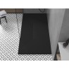 Mexen Toro SMC Rectangular Shower Tray 180 x 90 cm, Black, Black Cover - 43709018-B